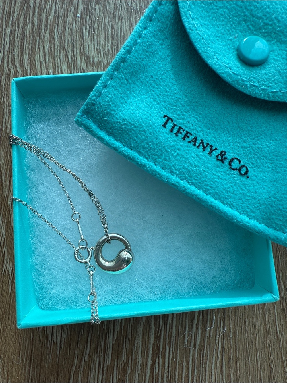 Tiffany & CO. Elsa Peretti Eternal Circle Pendant